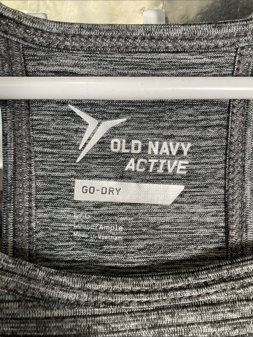 Old Navy Gray Ribbed Racerback Mini Dress - Picture 2 of 3